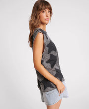 Load image into Gallery viewer, STAR DUST OVERSIZED TANK - Charcoal