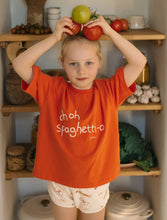 Load image into Gallery viewer, Spaghetti-O Mid Sleeve Tee - Tomato