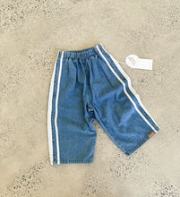 Load image into Gallery viewer, Tricky Track Pant - Side Stripe Blue