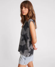 Load image into Gallery viewer, STAR DUST OVERSIZED TANK - Charcoal