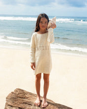 Load image into Gallery viewer, Poppy Crochet Dress - Cream