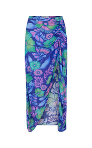 Transient Midi Skirt - Ultraviolet