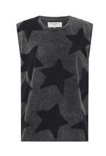 Load image into Gallery viewer, STAR DUST OVERSIZED TANK - Charcoal