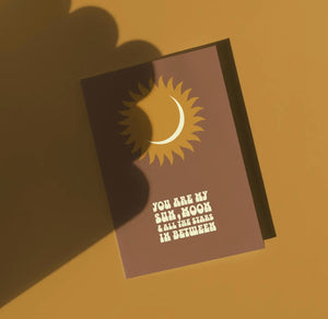 You Are My Sun Greeting Card