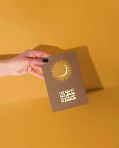 You Are My Sun Greeting Card