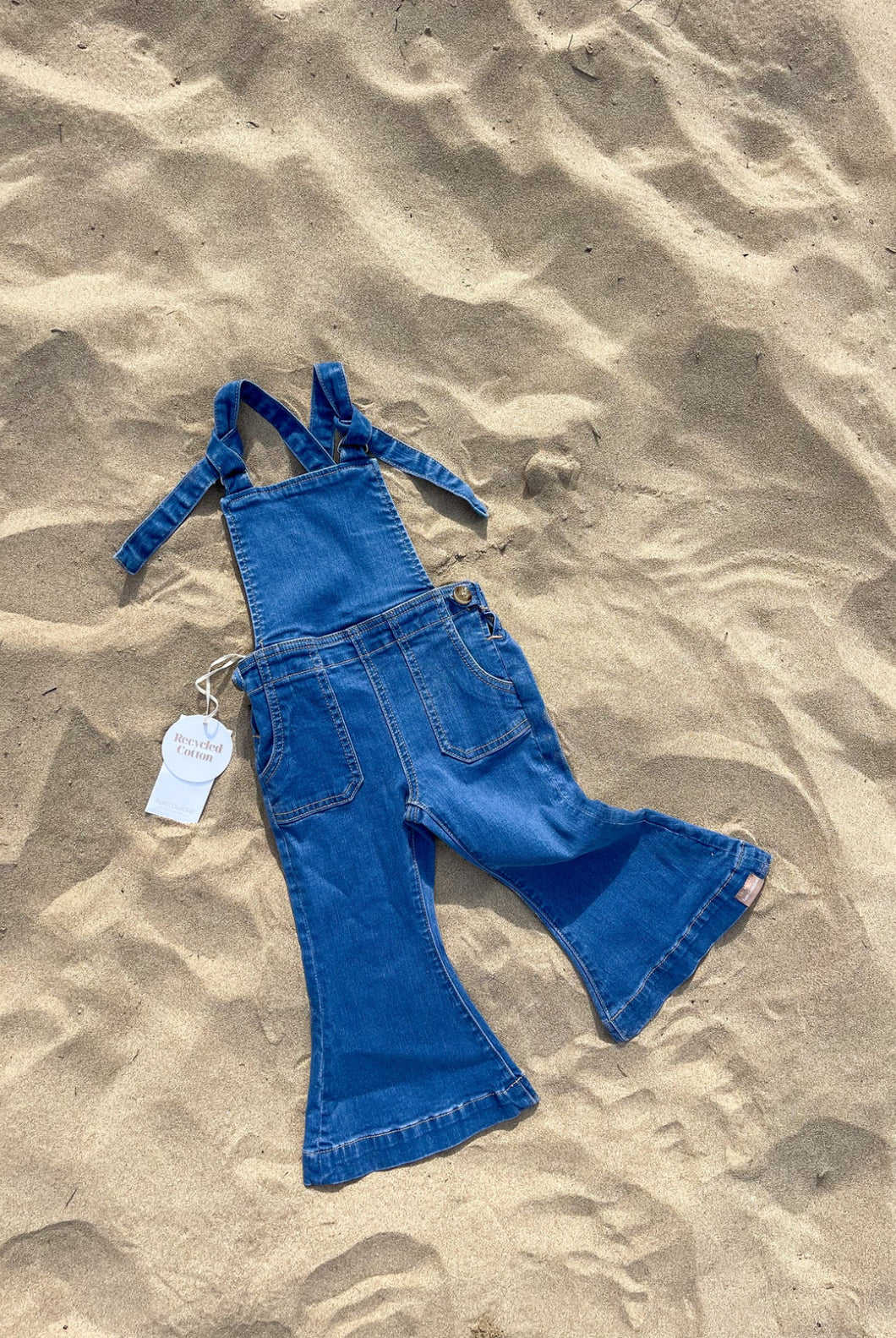 Farah Flare Overall - Western Blue